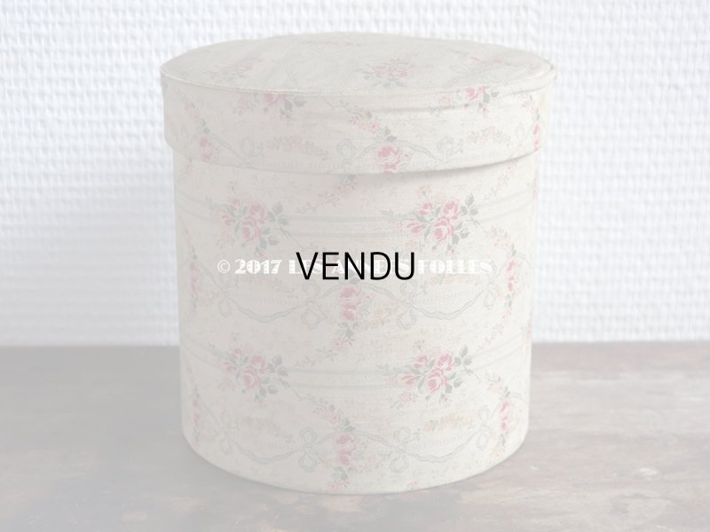 画像4: 1900年代 アンティーク 薔薇模様　カルトナージュボックス