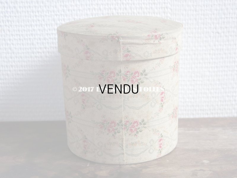 画像3: 1900年代 アンティーク 薔薇模様　カルトナージュボックス