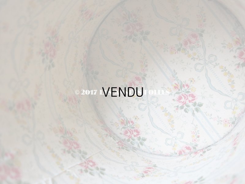 画像8: 1900年代 アンティーク 薔薇模様　カルトナージュボックス