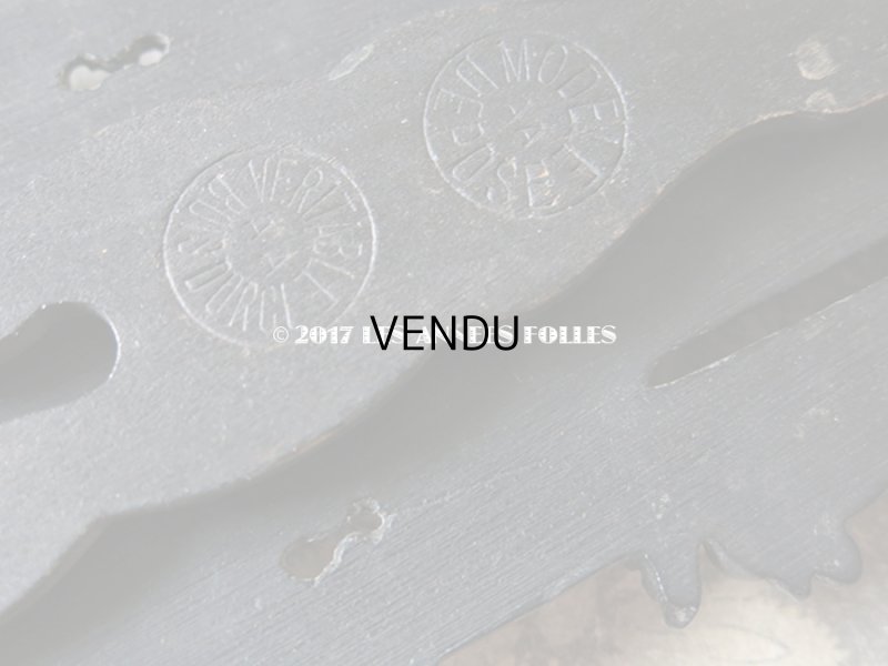 画像3: 19世紀 アンティーク ナポレオン3世 木製 温度計