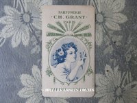 アンティーク パフュームカード  PARFUM AMBRELIA - CH.GRANT PARIS -