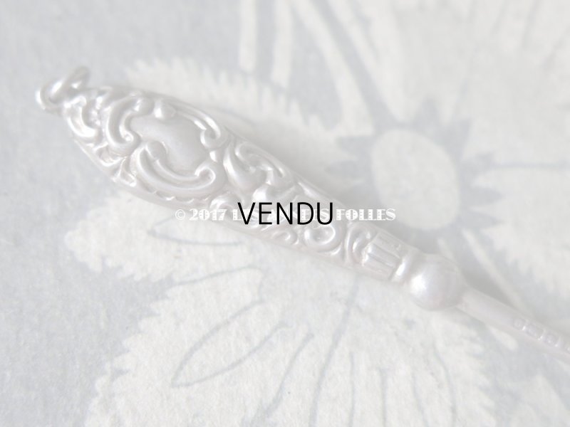 画像5: 19世紀 英国製 アンティーク  シルバー製 シャトレーヌ用 小さなかぎ針