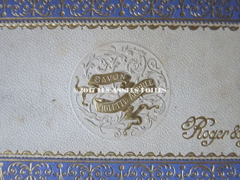 画像6: 1891年 アンティーク ソープボックス 菫 SAVON VIOLETTE AMBREE - ROGER & GALLET PARIS -