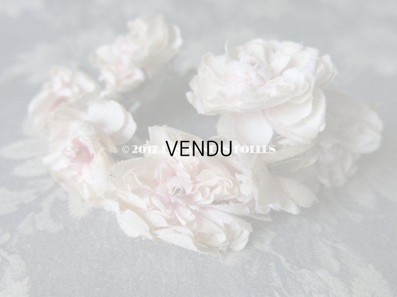 画像4: 【 2017クリスマスセール対象外 】19世紀末 アンティーク ドール用 小さな薔薇のコサージュ 