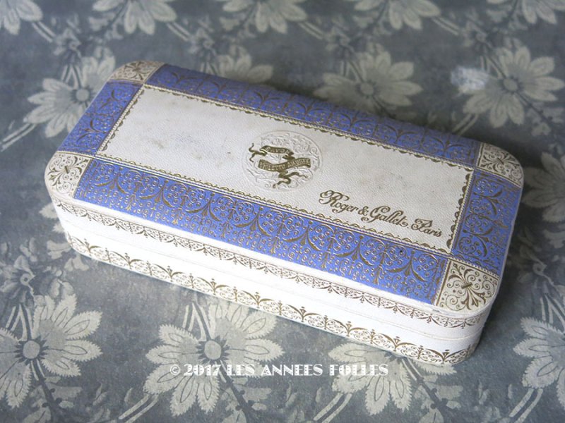 画像2: 1891年 アンティーク ソープボックス 菫 SAVON VIOLETTE AMBREE - ROGER & GALLET PARIS -