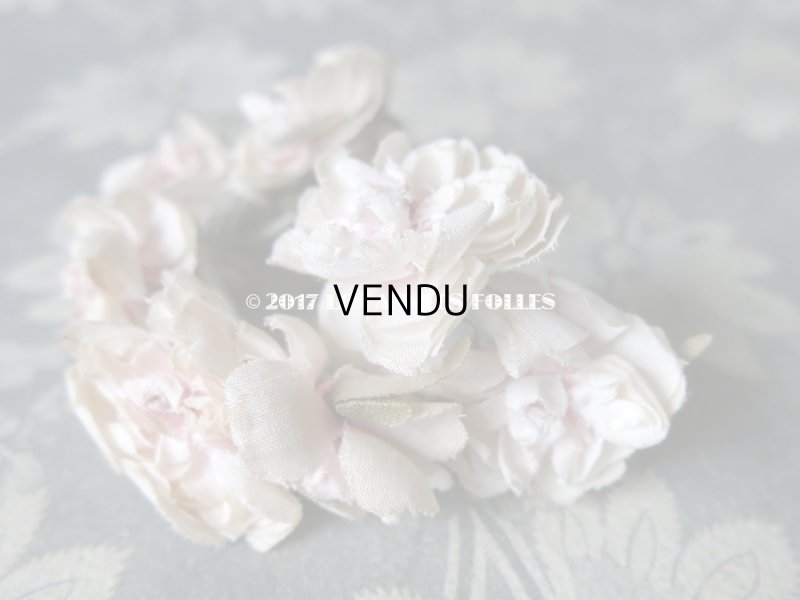 画像3: 【 2017クリスマスセール対象外 】19世紀末 アンティーク ドール用 小さな薔薇のコサージュ 