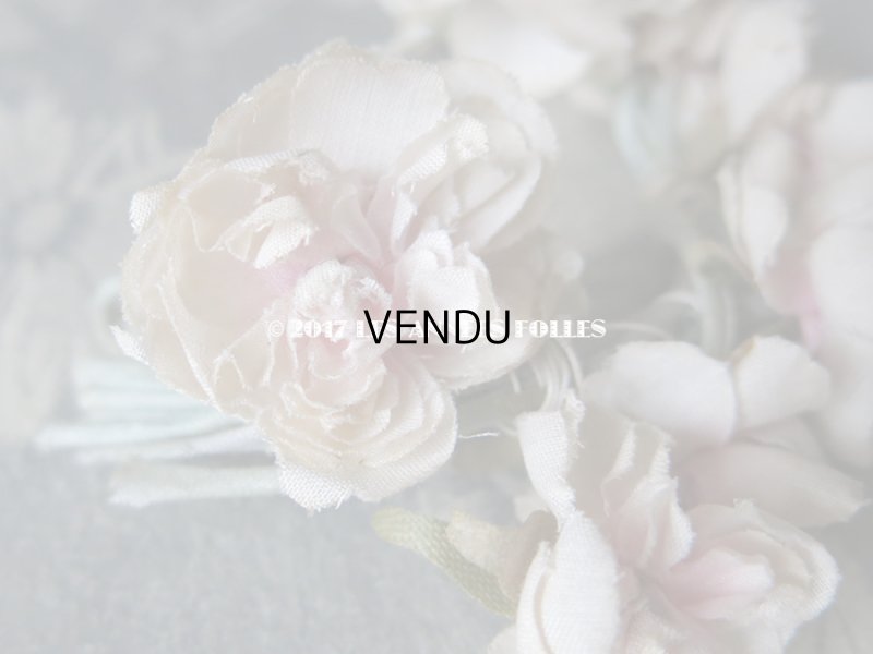 画像7: 【 2017クリスマスセール対象外 】19世紀末 アンティーク ドール用 小さな薔薇のコサージュ 