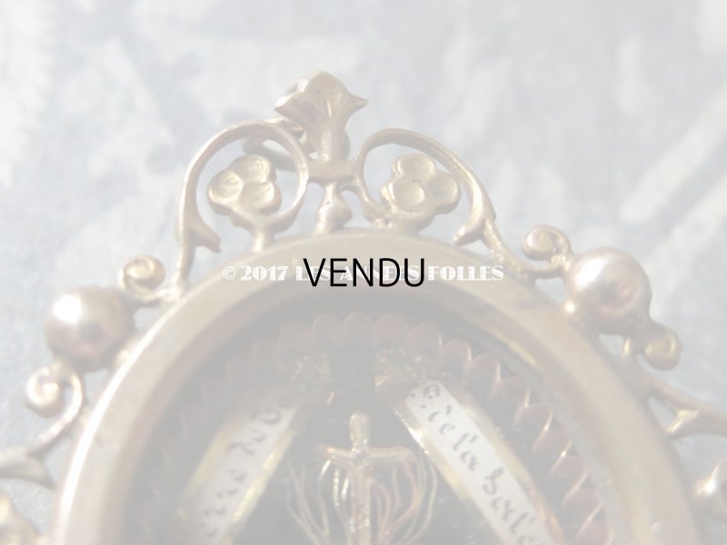 画像7: 【 2017クリスマスセール対象外 】 19世紀 アンティーク ルリケール　聖遺物のペンダント　クロス＆ハート 聖人の遺品