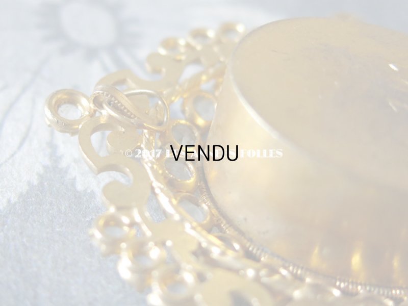 画像5: 19世紀 アンティーク ルリケール　聖遺物のペンダント　ラインストーン 聖人の遺品