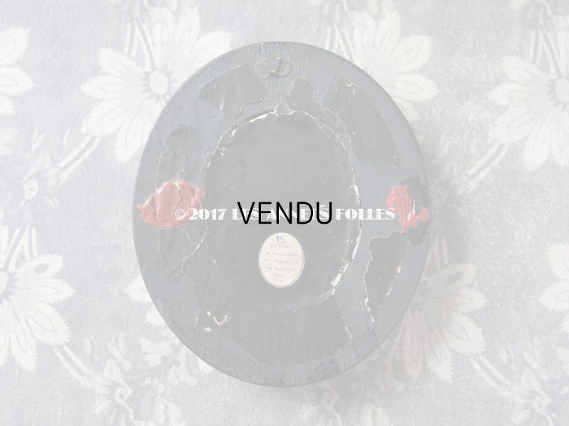 画像7: 19世紀 アンティーク ルリケール 聖遺物のガラスフレーム  聖人の遺品