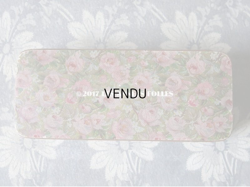 画像3: 1900年代 アンティーク  ジュエリーボックス 薔薇模様