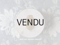 1900年代 アンティーク 鳥のメダイヨン 小さなパウダーボックス POUDRE MARY SUZY VINCENNES