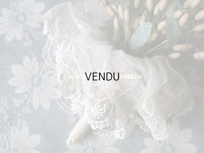 画像5: 1913年代 アンティーク ワックスフラワーのブーケ ウェディングブーケ  結婚式 ティアラ