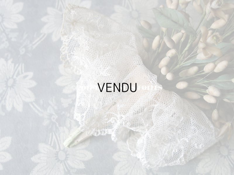 画像3: 1913年代 アンティーク ワックスフラワーのブーケ ウェディングブーケ  結婚式 ティアラ