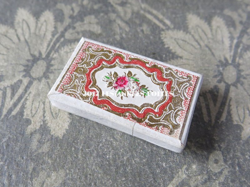 画像2: 19世紀 アンティーク ドール用小物 とても小さなお菓子箱