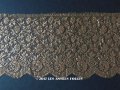 1920年代 アンティーク 幅広 メタルレース  アールデコ 花模様 ゴールド 1.35m