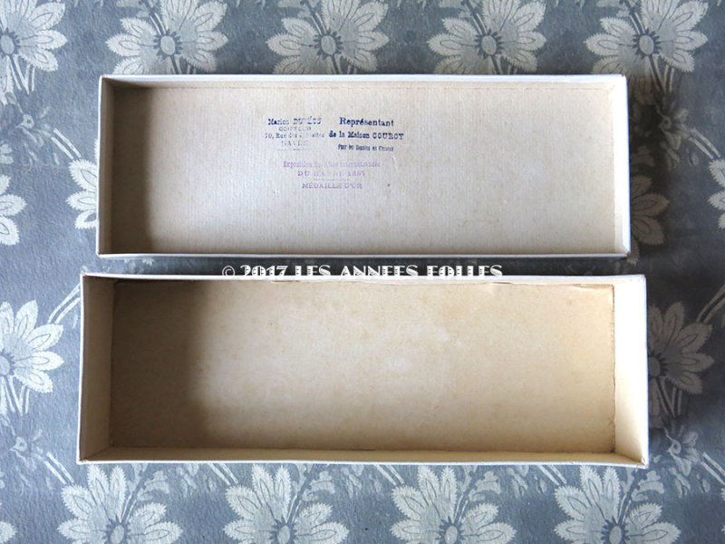 画像8: 1887年 アンティーク 百合のパウダーボックス VELOUTE DE LIS - ROGER & GALLET PARIS -