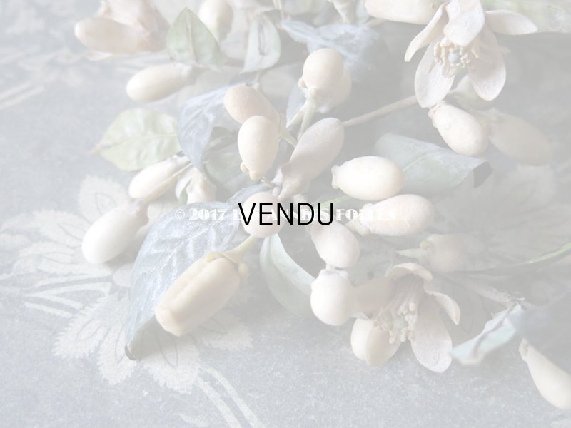 画像4: 1900年代 アンティーク ワックスフラワーのヘッドリース ウェディング 結婚式 ティアラ