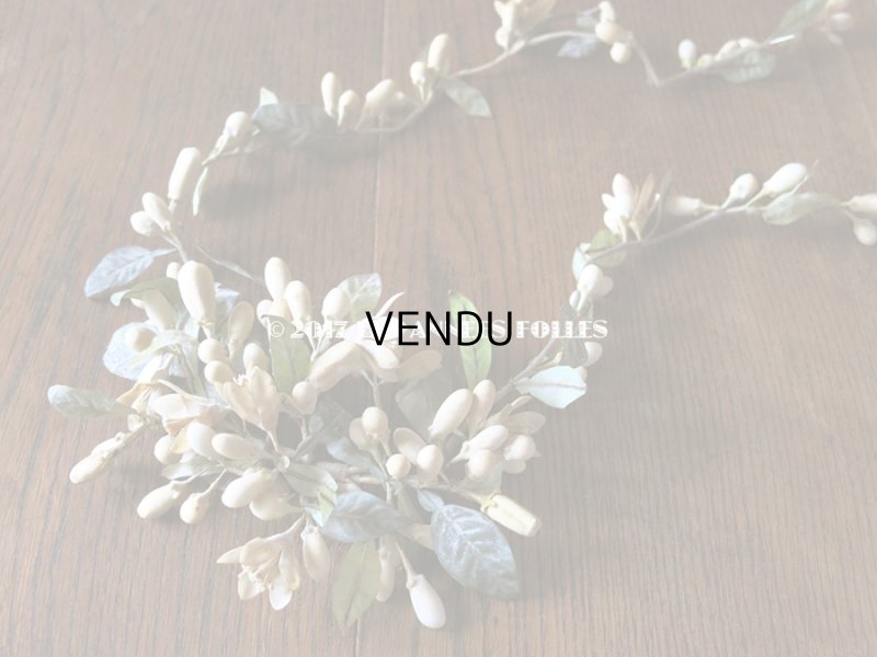 画像15: 1900年代 アンティーク ワックスフラワーのヘッドリース ウェディング 結婚式 ティアラ