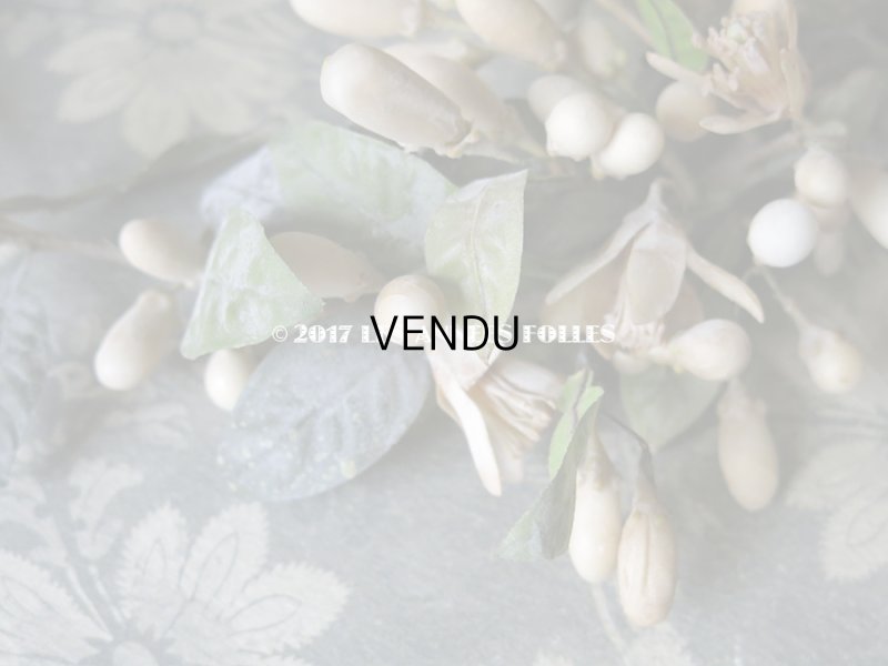 画像7: 1900年代 アンティーク ワックスフラワーのヘッドリース ウェディング 結婚式 ティアラ