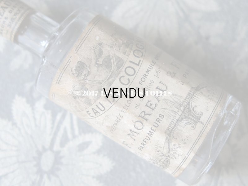 画像4: アンティーク 天使のパフュームボトル EAU DE COLOGNE- F.MOREAU & FILS PARIS -