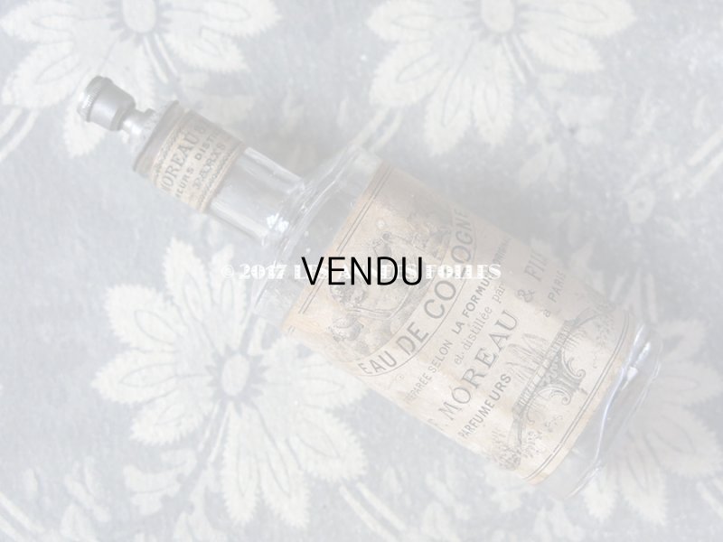 画像3: アンティーク 天使のパフュームボトル EAU DE COLOGNE- F.MOREAU & FILS PARIS -
