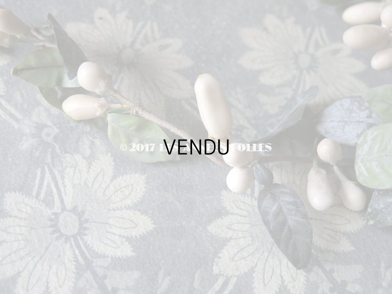 画像11: 1900年代 アンティーク ワックスフラワーのヘッドリース ウェディング 結婚式 ティアラ