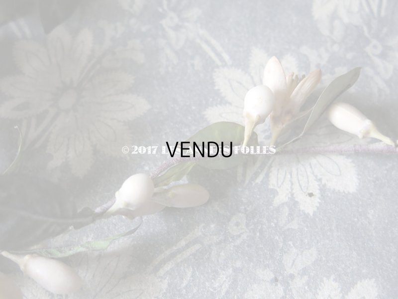 画像8: 1900年代 アンティーク ワックスフラワーのヘッドリース ウェディング 結婚式 ティアラ