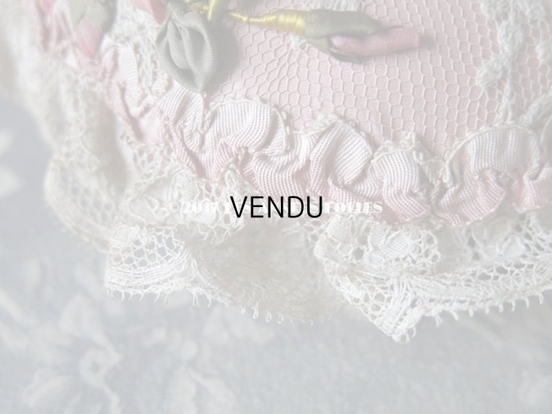 画像7: 19世紀末 アンティーク ロココモチーフのピンクッション