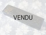 19世紀 アンティーク ペンケース パピエマシェ  薔薇と蝶々 PLUMES & CRAYONS