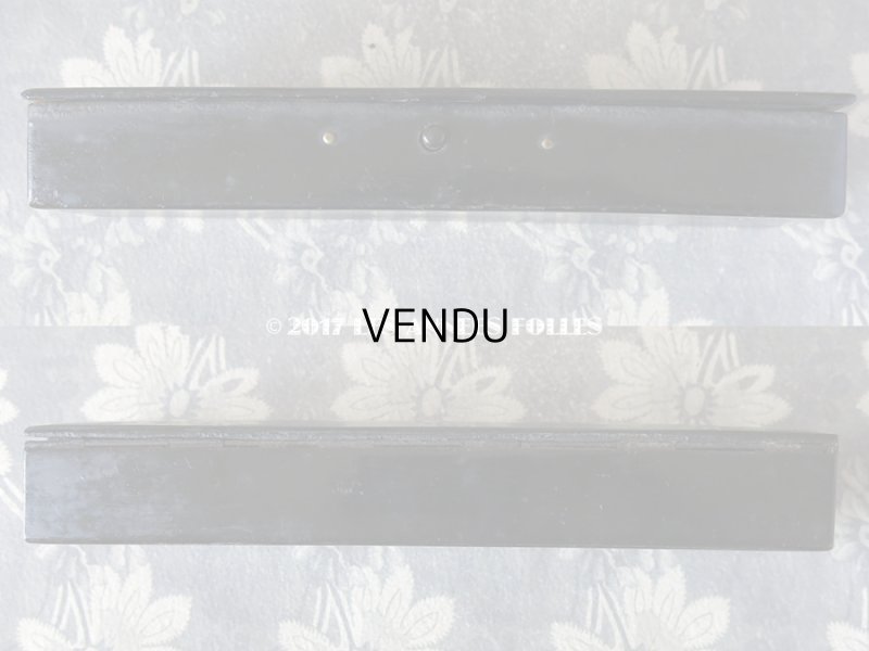 画像6: 19世紀 アンティーク ペンケース パピエマシェ  薔薇と蝶々 PLUMES & CRAYONS