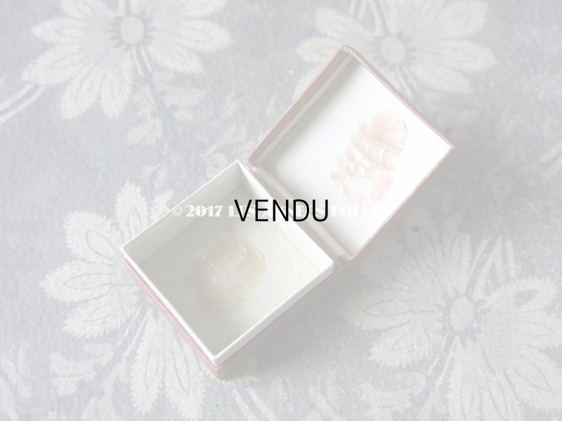 画像4: アンティーク キャラメル色のジュエリーボックス 