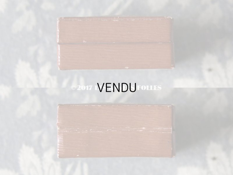 画像6: アンティーク キャラメル色のジュエリーボックス 