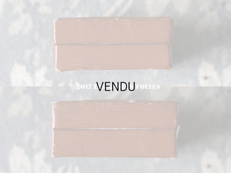 画像7: アンティーク キャラメル色のジュエリーボックス 