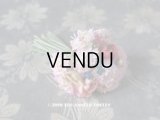 1930年代 アンティーク　コサージュ 布花