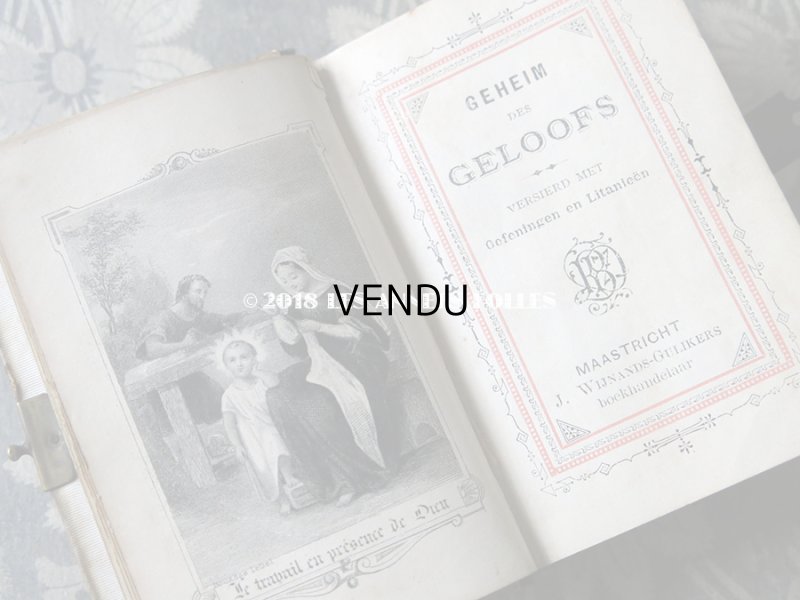 画像7: 1896年 アンティーク ミサ典書 セルロイド製 黒