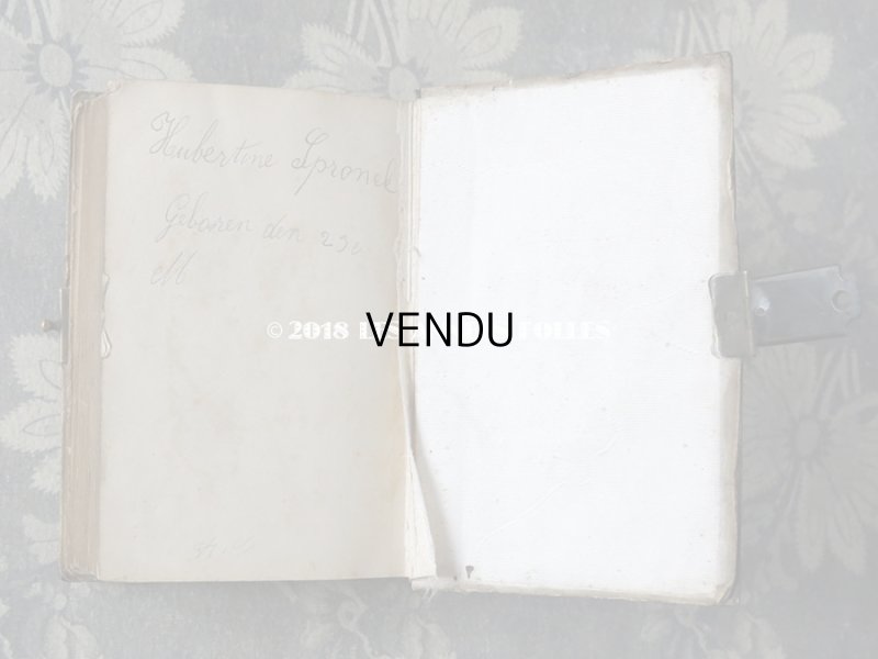 画像9: 1896年 アンティーク ミサ典書 セルロイド製 黒