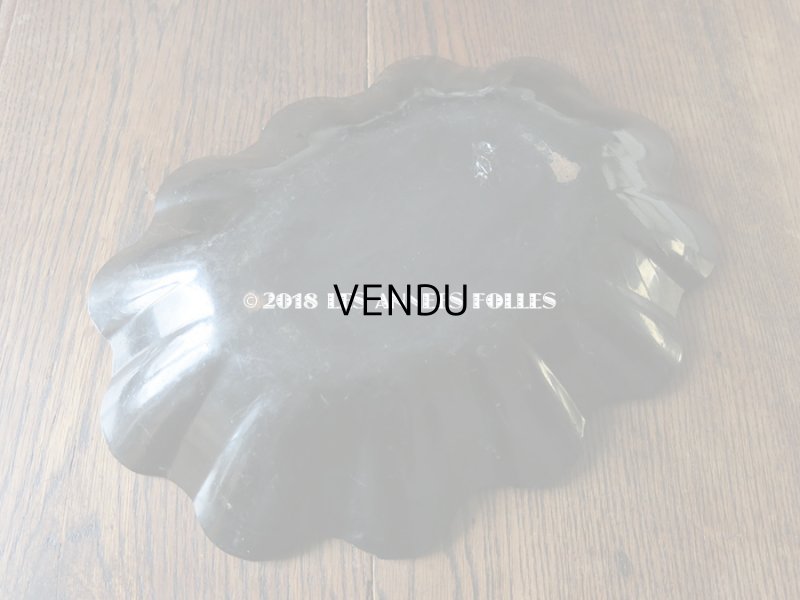 画像8: 19世紀 アンティーク ナポレオン3世時代 パピエマシェの トレイ 水玉模様 コルベイユ