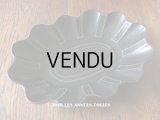 19世紀 アンティーク ナポレオン3世時代 パピエマシェの トレイ 水玉模様 コルベイユ