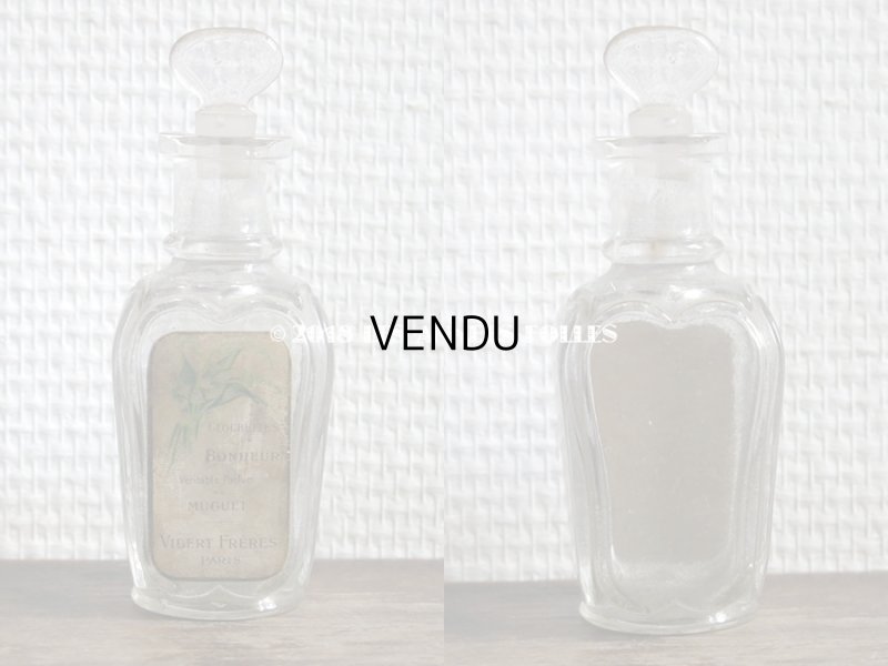 画像3: アンティーク 鈴蘭のパフュームボトル CLOCHETTE DE BONHEUR VERITABLE PARFUM DU MUGUET - VIBERT FRERES PARIS -