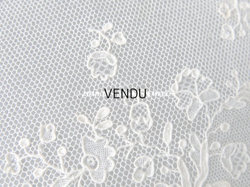 画像10: 19世紀 アンティーク ニードルレース アランソンレース  『ポワン・ダランソン（アランソン）』 1.5m