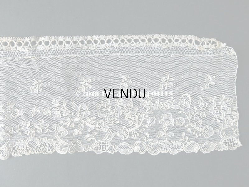 画像8: 19世紀 アンティーク ニードルレース アランソンレース  『ポワン・ダランソン（アランソン）』 1.5m