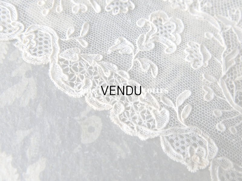 画像12: 19世紀 アンティーク ニードルレース アランソンレース  『ポワン・ダランソン（アランソン）』 1.5m