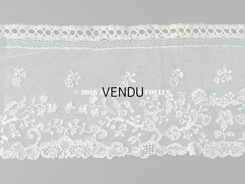 画像3: 19世紀 アンティーク ニードルレース アランソンレース  『ポワン・ダランソン（アランソン）』 1.5m