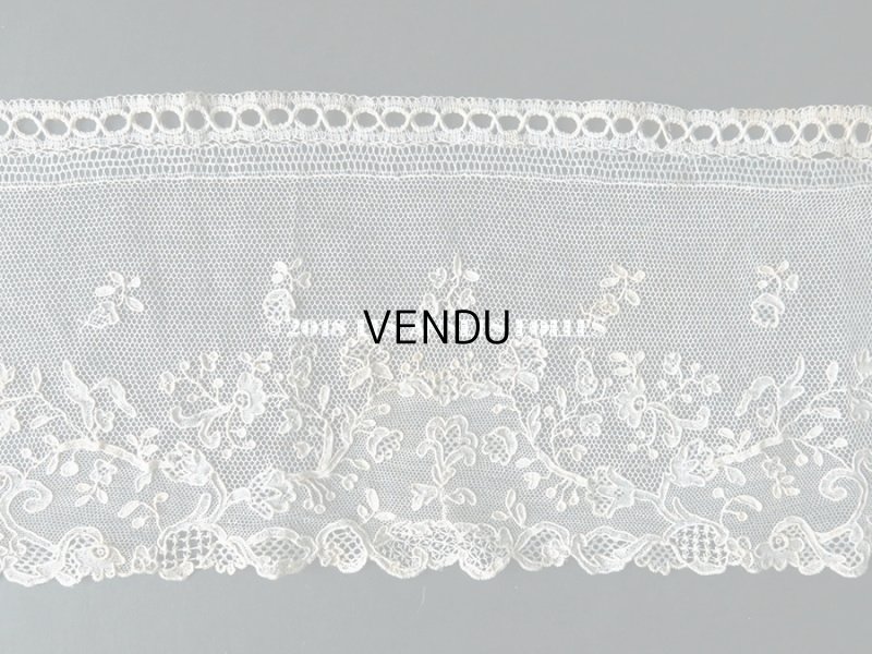 画像7: 19世紀 アンティーク ニードルレース アランソンレース  『ポワン・ダランソン（アランソン）』 1.5m
