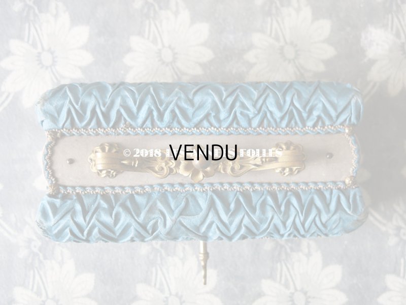 画像3: 19世紀 アンティーク ナポレオン3世時代 お菓子箱 鍵付き 木箱 ドラジェ & チョコレート 