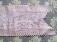画像5: 19世紀末 アンティーク シルク製 ジャガード織 幅広リボン スモーキーパープル  69cm