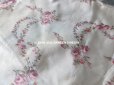 画像2: アンティーク シルク製 ファブリック 薔薇のガーランド ぼかし織り (2)