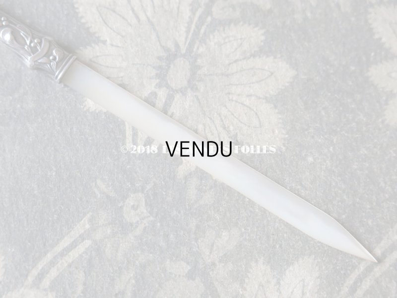 画像5: 1900年代 アンティーク ヤドリギのレターオープナー