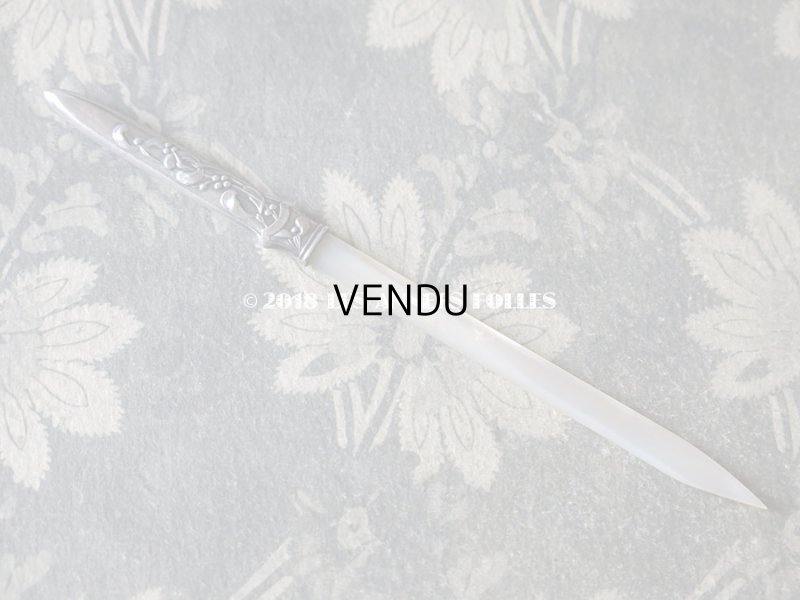 画像6: 1900年代 アンティーク ヤドリギのレターオープナー